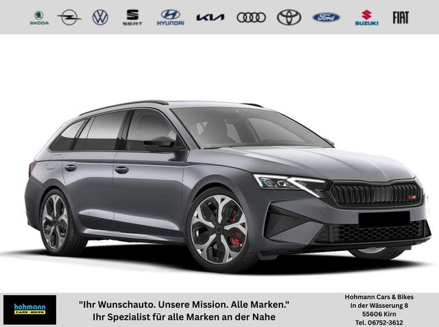 Skoda Octavia Combi - RS Kombi 2.0 TSI DSG 265 PS AHK*Panorama*DCC*19"*Android Auto*Navi*SHZ*360&deg;*E-Heck