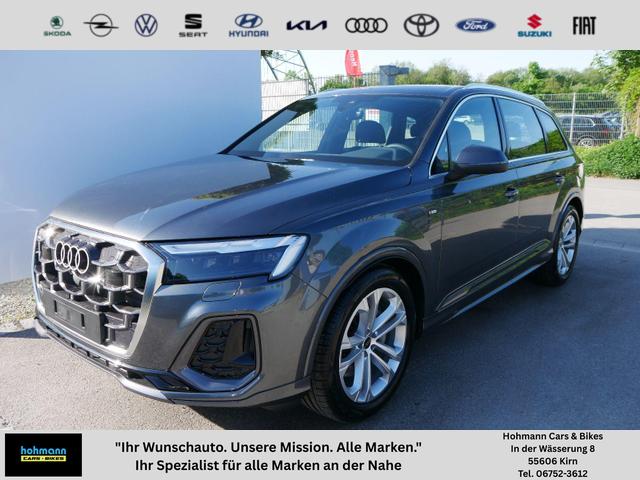 Audi Q7 - S line 45 TDI*4X4*AHK*LED*7-SITZE*20 ZOLL*PANO*KAMERA*NAVI*LUFTFEDRUNG
