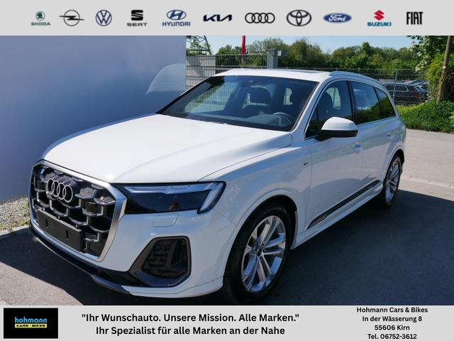 Audi Q7 - S line 45 TDI*4X4*AHK*LED*7-SITZE*20 ZOLL*PANO*KAMERA*NAVI*LUFTFEDRUNG