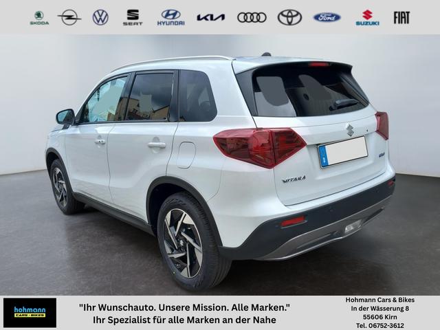 Suzuki Vitara - Comfort+ MHEV Hybrid 4x4 ALLGRIP 1.4 Boosterjet Allrad Teilleder mit Alcantara Navi Klimaautomatik Sitzheizung ACC PDC v+h R&uuml;ckf.Kamera Suzuki-Radio Apple CarPlay Android Auto Touchscreen 2xKeyless 17-LM