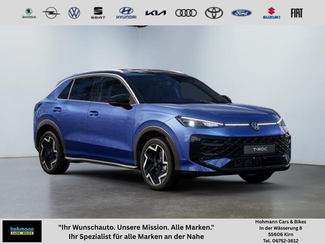 Volkswagen T-Roc - 1,5 eTSI DSG R-Line LED Plus Anh&auml;ngerkupplung Navi Sitzheizung beheiztes Lenkrad 18 Zoll Alu el.Heckklappe 5J Garantie
