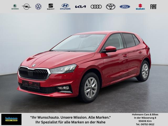 Skoda Fabia - Extra Plus 1,0 TSI 2 ZoKlima ACC Navi 2x Einparkhilfe Kessy beheiztes Lenkrad Sitzheizung Sunset 5J Garantie