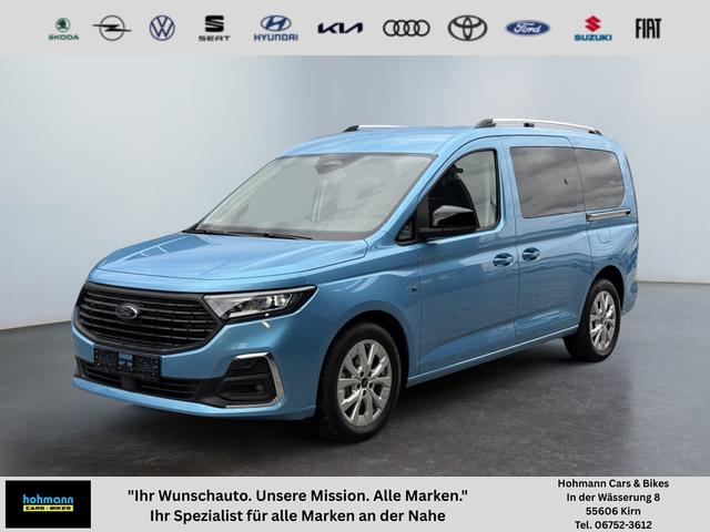 Ford Grand Tourneo - Titanium 2,0 TDCI L2 7 Sitzer 2ZKlima LED Scheinwerfer Anh&auml;ngerkupplung Sitzheizung Einparkhilfe Kamera 17 Zoll Leichtmetall ACC