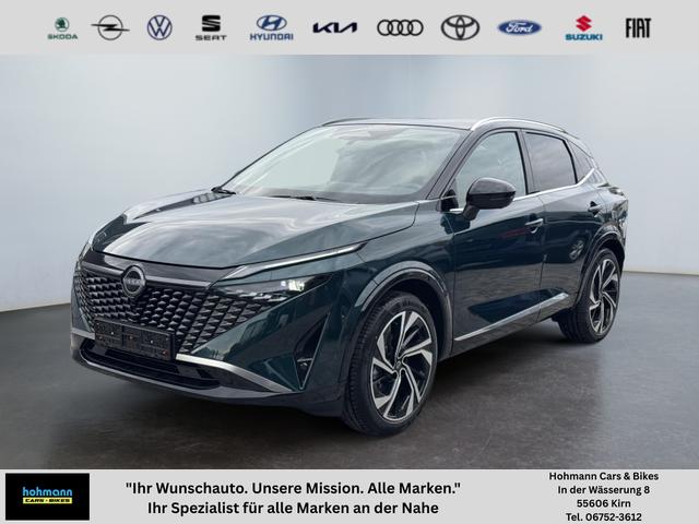 Nissan Qashqai - Tekna+ 1,3 DIG 4x4 20 Zoll Panorama Head-up 360&deg; Leder Massage Navi el Heckklappe