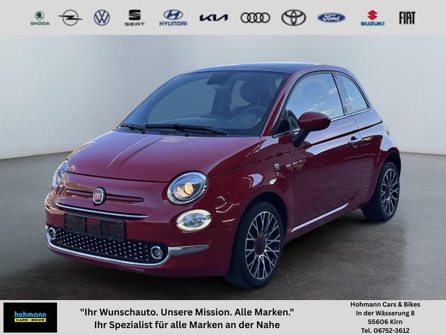 Fiat 500 - 1.0 Mild Hybrid Red Klimautomatik Panormadach