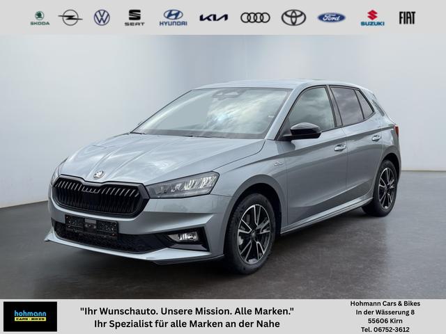 Skoda Fabia - Monte Carlo 1,0 TSI DSG 2 ZoKlima Apple Einparkhilfe beheiztes Lenkrad Sitzheizung Sunset 5J Garantie
