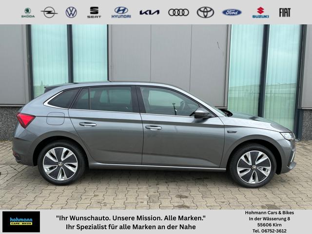Skoda Scala - Drive 130 1.0 TSI 95PS, 5 Jahre Garantie, Parksensoren hinten, Winterpaket, Klimaanlage, Tempomat, Radio 8" + Wireless Smartlink, Full-LED-Scheinwerfer, Nebelscheinwerfer, Virtual Cockpit, Armlehne, 4x elektr. Fensterheber, M-Lederlenkrad