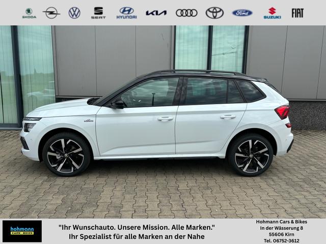 Skoda Kamiq - Essence 1.0 TSI 95PS, 5 Jahre Garantie, Klimaanlage, Radio 8"/Bluetooth, Parksensoren hinten, LED-Scheinwerfer, Dachreling, Virtual Cockpit