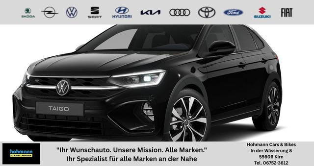 Volkswagen Taigo - R-Line Limited 1.0 TSI 115PS DSG/AUTOMATIK inkl. 18" Alu Misano, Metallic, LED-MATRIX-Scheinwerfer IQ LIGHT, Keyless, Sicht-Paket, Rückfahrkamera, Parksensoren vo/hi, Abgedunkelte Scheiben, Radio Ready2Discover + App-Connect, Klima, Sportsitze, M-Lederlenkrad