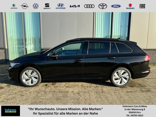 Volkswagen Golf Variant - Basis 1.5 TSI 115PS, LED-Scheinwerfer, Radio Composition 10,3" + Wireless App-Connect, Parksensoren vorne und hinten, Climatronic, M-Lederlenkrad, Digitales Cockpit, Reserverad, Dachreling