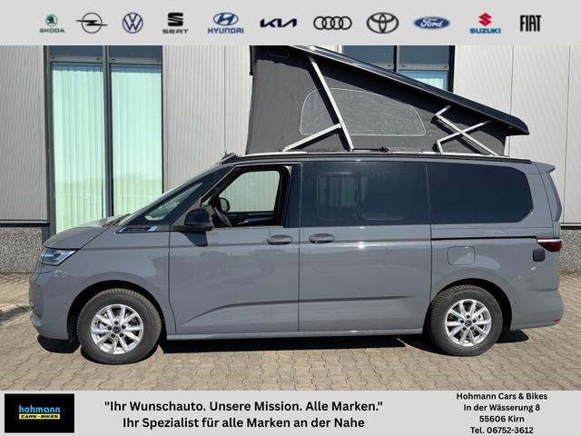 Volkswagen T7 California - Ocean 2.0 TDI 150PS DSG, 16" Alu, ELEKTRISCHES Aufstelldach, Privacy-Glas, Climatronic, KÜCHE, Standheizung + FB, Sitzheizung, Park Assist, Parksensoren v/h, Kamera, IQ Light LED-MATRIX, Markise, Side ACC, Ganzjahresreifen, Radio 10" App-Connect