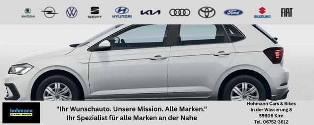 Volkswagen Polo - Edition 1.0 MPI 80PS, Pure-White, Tempomat, 3 Jahre VW-Garantie, Manuelle Klimaanlage, Parksensoren hinten, Radio 8"-Touchscreen/Bluetooth/DAB, LED-Scheinwerfer, Lane Assist, elektr. Fensterheber vorne, Verkehrszeichenerkennung, Müdigkeitserkennung
