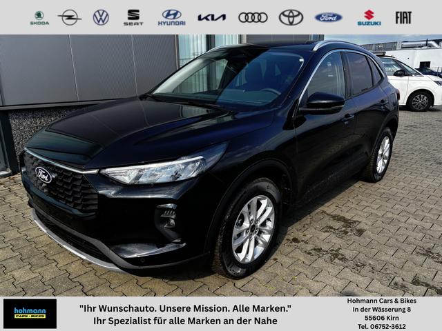 Ford Kuga - Titanium 1.5 EcoBoost 186PS AUTOMATIK, Schwarz-Metallic, Winter-Paket, 5 Jahre Garantie, 17" Alu + Allwetterreifen, Navigation 13"-Display, Parksensoren vorne/hinten, Rückfahrkamera, Climatronic, Privacy-Glas, Key-Free-System, Tempomat, LED-Scheinwerfer