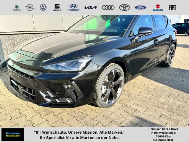 Cupra Leon - Basis 1.5 TSI 150PS, 5 Jahre Garantie, METALLIC EDGE-PAKET (KEYLESS, ALARM, R&Uuml;CKFAHRKAMERA), SCHALENSITZE / FAHRERSITZ ELEKTRISCH, SITZHEIZUNG, 18" ALU, LED-Scheinwerfer, 3Z-Climatronic, ACC/Tempomat, Digitales Cockpit, Full Link, Parksensoren v/h, Privacy-Gla