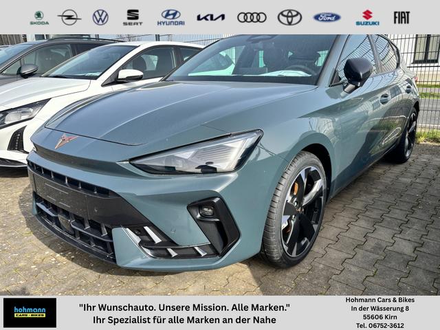 Cupra Leon - Basis 1.5 TSI 150PS, 5J Garantie, Fjord-Blau, EDGE-PAKET (KEYLESS, ALARM, R&Uuml;CKFAHRKAMERA), SCHALENSITZE / FAHRERSITZ ELEKTRISCH, SITZHEIZUNG, 18" ALU, LED-Scheinwerfer, 3Z-Climatronic, ACC/Tempomat, Digitales Cockpit, Full Link, Parksensoren v/h, Privacy-Glas