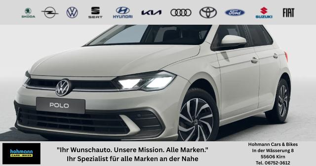 Volkswagen Polo - Special 1.0 TSI 95PS, 3 Jahre VW-Garantie, 15" Alufelgen, SITZHEIZUNG, 2-Z-CLIMATRONIC, Parksensoren hinten, R&uuml;ckfahrkamera, M-Lederlenkrad, Radio 8" Touch/Bluetooth, APP-CONNECT, Armlehne vorne, Induktionsladen Smartphone, Abgedunkelte Scheiben, FUSSMATTEN