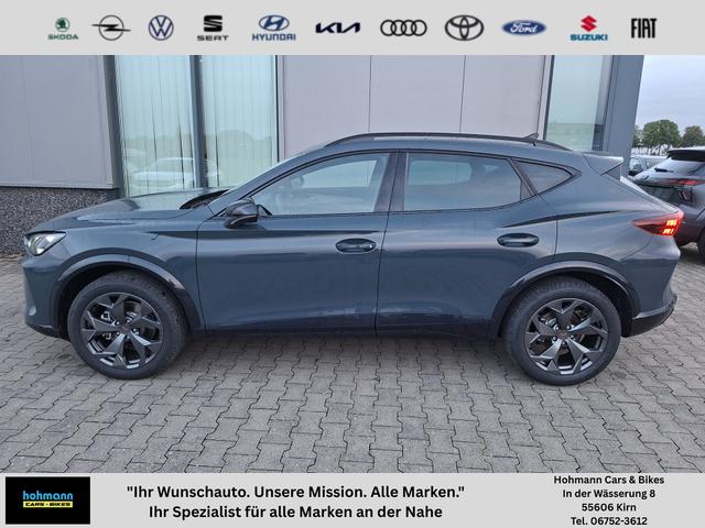 Cupra Formentor - Basis 1.5 eTSI 150PS DSG (AUTOMATIK), 18" Alu, Sitzheizung, M-Lederlenkrad beheizt, 3-Zonen-Climatronic, Parksensoren vorne/hinten, Adaptiver Tempomat, Digitales Cockpit 10", Radio 12,9" + Full-Link (Navi-Funktion &uuml;ber Smartphone), FULL-LED-Scheinwerfer