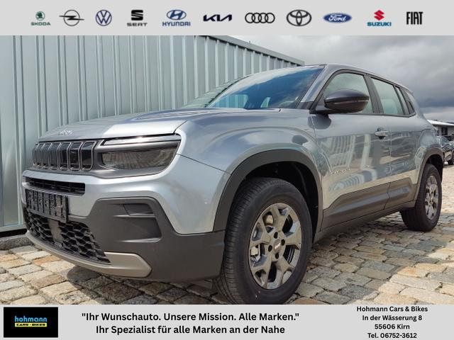 Jeep Avenger - Longitude 1.2 e-Hybrid 110 PS DCT AndroidAuto/AppleCarplay-beheizte Frontscheibe-Sofort
