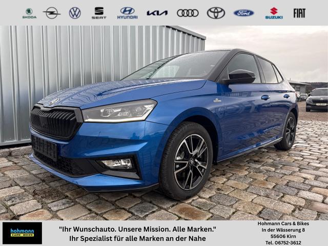 Skoda Fabia - Monte Carlo 1.0 TSI 116 PS 6 Gang-Smartlink-DAB-Bluetooth-Klimaautomatik-2xPDC-Kamera-SHZ-LED-Tempomat-16''Alu-Sofort
