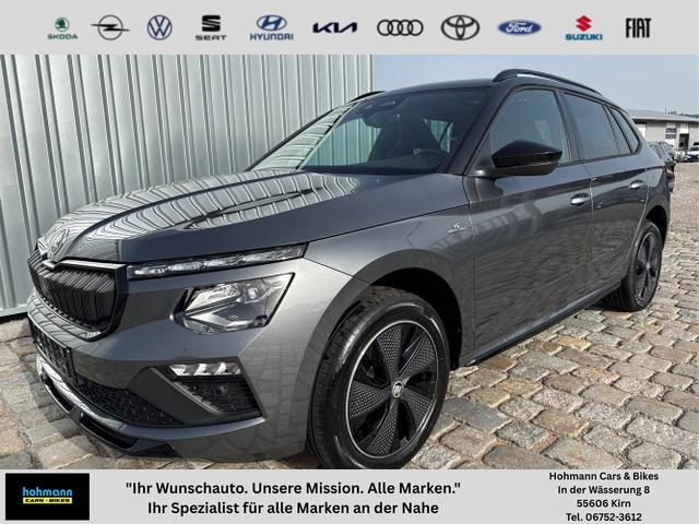 Skoda Kamiq - Monte Carlo 1.5 TSI 150 PS DSG Anh&auml;ngerkupplung-WINTERPAKET-AppleCarPlay-AndroidAuto-Winterpaket-Alcantara-DAB-Tempomat-Kamera-SunSet-PANO-17''Alu-GV5-sofort