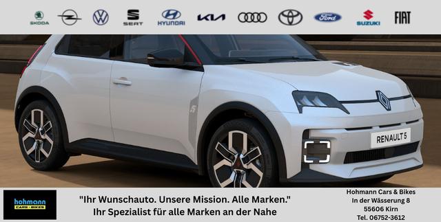 Renault 5 - Techno 150 Comfort Range-150PS-V2L-WINTER-SHZ-KeylessGo-KLIMA-LED-SUNSET-ALU18"-PDC-KAMERA-DAB-NAVI-AndroidAuto-AppleCarPlay-W&auml;rmepumpe