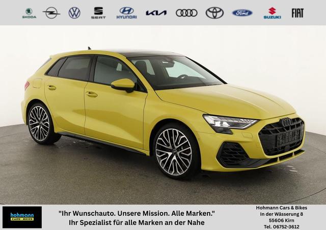 Audi S3 - 2.0 TFSI quattro Sportback quattro, Pano, 19-Zoll, Matrix, Optik schwarz, Kamera, el. Klappe, 4-J Garantie