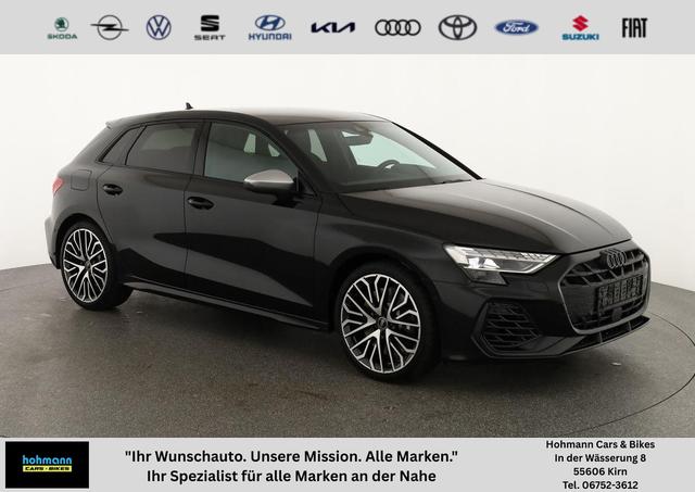 Audi S3 - 2.0 TFSI quattro Sportback quattro, 19-Zoll, Matrix, Optik schwarz, Kamera, el. Klappe, 4-J Garantie