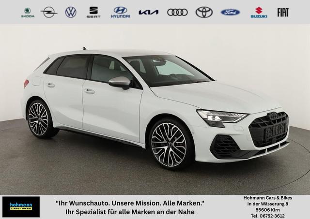 Audi S3 - 2.0 TFSI quattro Sportback quattro, 19-Zoll, Matrix, Optik schwarz, Kamera, el. Klappe, 4-J Garantie