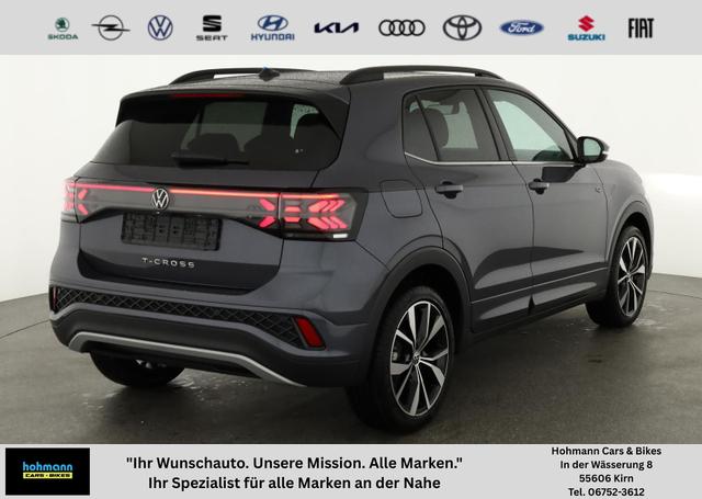 Volkswagen T-Cross - 1.5 TSI 110 kW R-Line DSG R-Line, IQ.Light, Navi, Side, Kamera, Winter, 18-Zoll