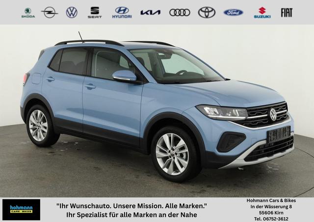 Volkswagen T-Cross - 1.0 TSI 85 kW Life DSG Life, AHK, IQ.Light, Kamera, ACC, Side, Winter, 17-Zoll