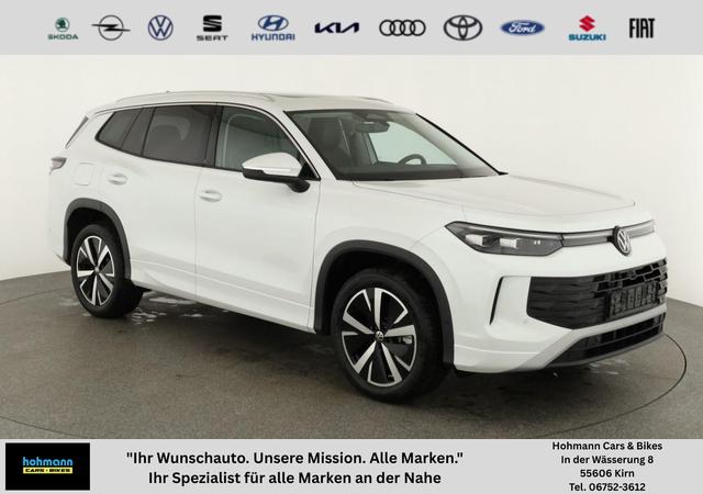 Volkswagen Tayron - 1.5 TSI eHybrid 150 kW Life Life, Leder, Pano, HuD, AHK, AreaView, Side, Navi, Winter, 5-J. Garantie