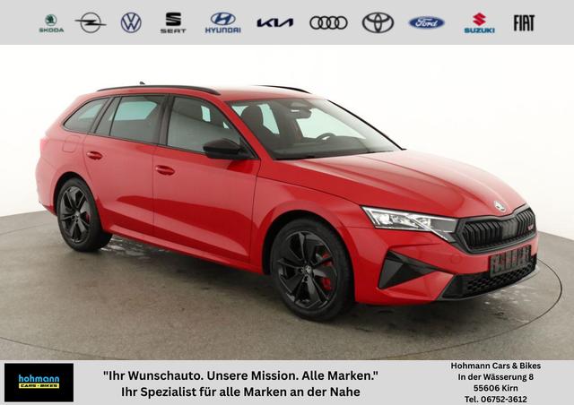 Skoda Octavia Combi - 2.0 TSI 195 kW RS DSG, AHK, Navi, Matrix, Side, Winter, 5 J.-Garantie