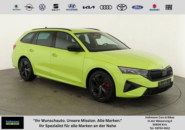 Skoda Octavia Combi - 2.0 TSI 195 kW RS DSG, AHK, Navi, Matrix, Side, Winter, 5 J.-Garantie