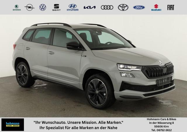 Skoda Karoq - Sportline 1.5 TSI DSG Sportline, AHK, Navi, Matrix, Kamera, el. Klappe, 5-J. Garantie