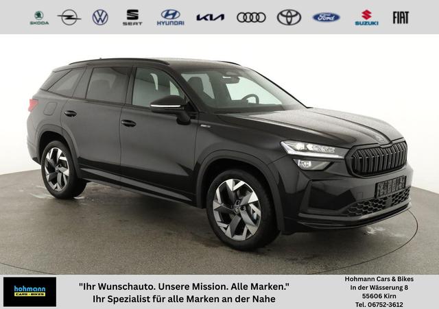Skoda Kodiaq - 2.0 TDI 142 kW 4x4 Sportline DSG Sportline, AHK, Navi, Matrix, el. Klappe, Side, 19-Zoll