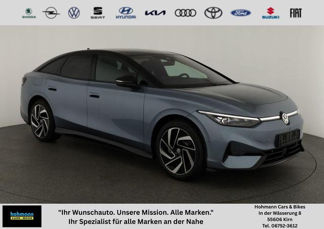 Volkswagen ID.7 - Pro 210 kW Black, HuD, IQ.Light, IQ.Drive, AreaView, Side, Winter, 20-Zoll