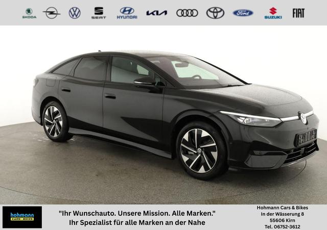 Volkswagen ID.7 - Pro 210 kW Black, AHK, HuD, IQ.Light, IQ.Drive, AreaView, Side, Winter, 19-Zoll