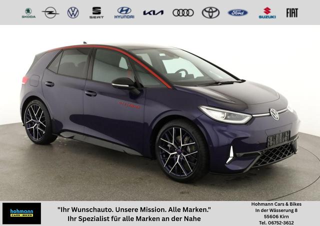 Volkswagen ID.3 - GTX Performance 240 kW Fire+Ice kW, HuD, IQ.Drive, IQ.Light, H&K, W&auml;rmepumpe, 20-Zoll, 4 J.-Garantie