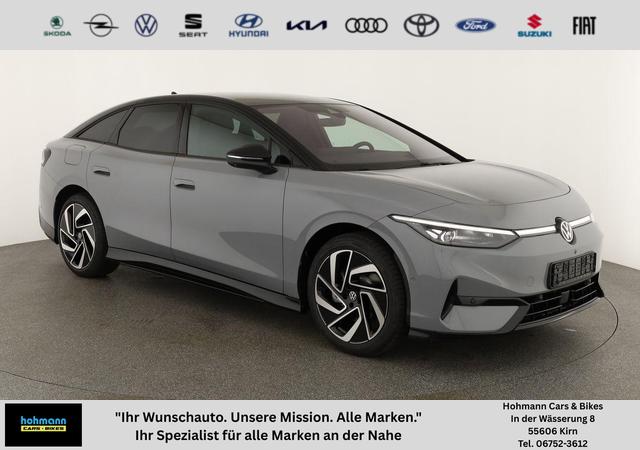 Volkswagen ID.7 - Pro 210 kW Black, HuD, IQ.Light, IQ.Drive, AreaView, Side, Winter, 20-Zoll