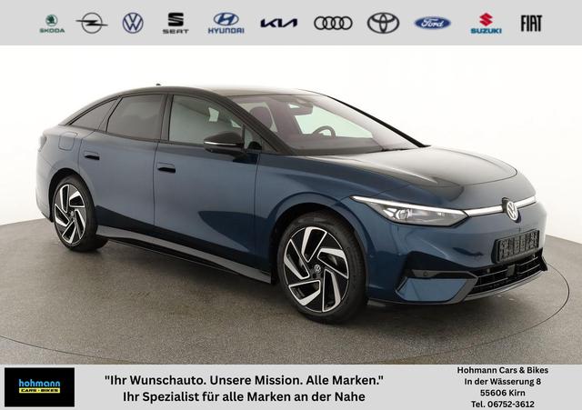 Volkswagen ID.7 - Pro 210 kW Black, AHK, HuD, IQ.Light, IQ.Drive, AreaView, Side, Winter, 20-Zoll