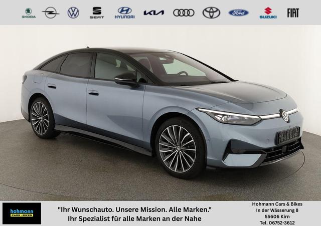 Volkswagen ID.7 - Pro 210 kW Black, HuD, IQ.Light, IQ.Drive, AreaView, Side, Winter, 20-Zoll