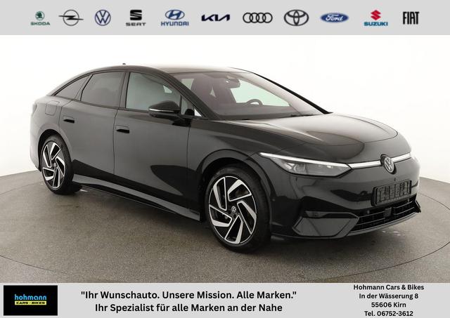 Volkswagen ID.7 - Pro 210 kW Black, AHK, HuD, IQ.Light, IQ.Drive, AreaView, Side, Winter, 20-Zoll