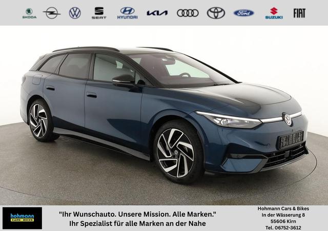 Volkswagen ID.7 - Pro 210 kW Tourer Black, AHK, HuD, IQ.Light, IQ.Drive, AreaView, Side, Winter, 20-Zoll