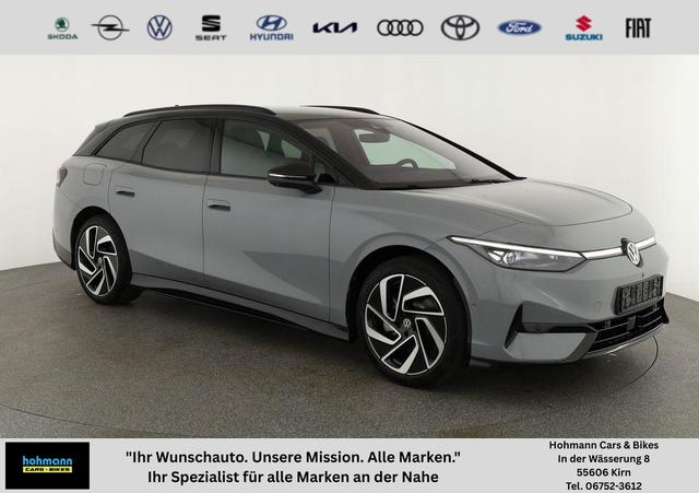 Volkswagen ID.7 - Pro 210 kW Tourer Black, HuD, IQ.Light, IQ.Drive, AreaView, Side, Winter, 20-Zoll