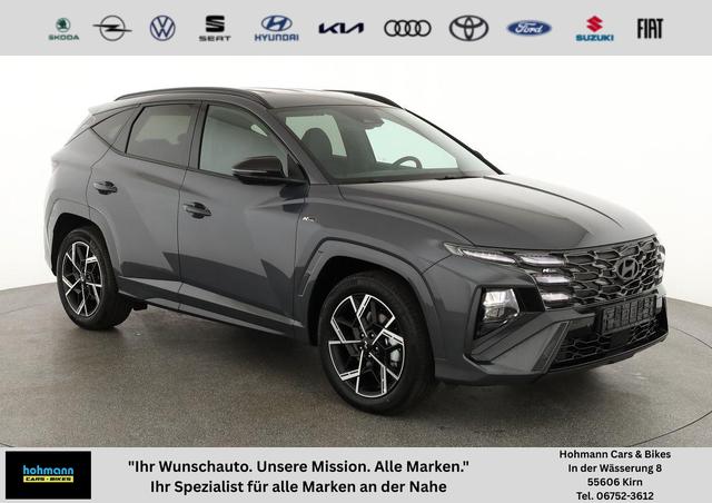 Hyundai TUCSON - 1.6 T-GDI DCT 4WD N-LINE, AHK, el. Klappe, Teilleder, Navi, Kamera, ACC