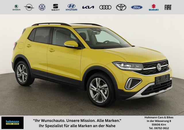 Volkswagen T-Cross - 1.0 TSI 85 kW Life DSG Life, AHK, IQ.Light, Kamera, ACC, Side, Winter, 17-Zoll