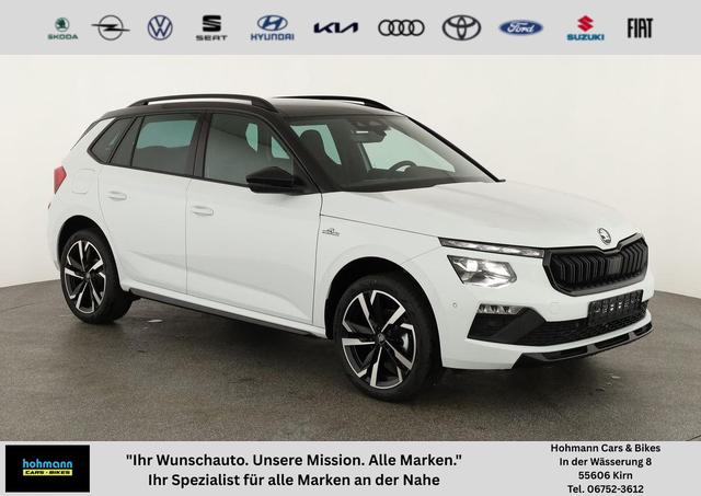 Skoda Kamiq - Monte Carlo 1.0 TSI DSG Carlo, Pano, AHK, Navi, Matrix, el.Klappe, 18-Zoll, 5 J.-Garantie