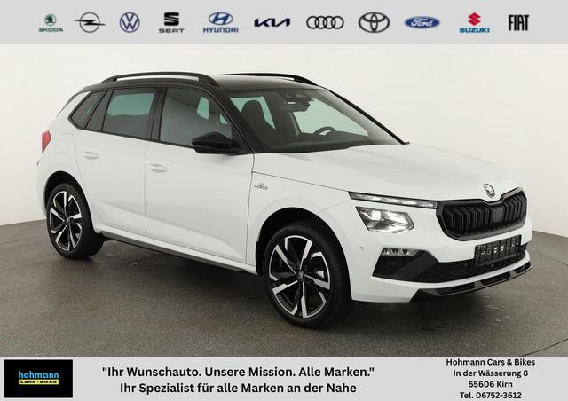 Skoda Kamiq - Monte Carlo 1.5 TSI DSG Carlo, Pano, AHK, Matrix, Navi, Side, 18-Zoll, 5 J.-Garantie