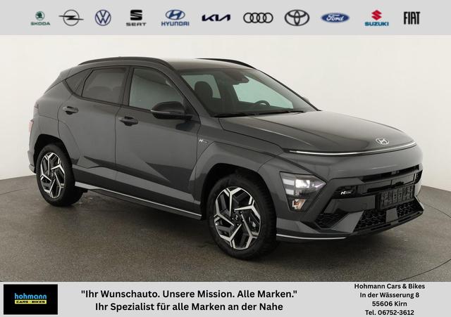 Hyundai KONA - N Line 2WD 1.6 T-GDI N-LINE, Navi, LED, Kamera, 18-Zoll, 5 J.- Garantie