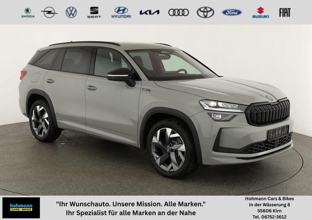 Skoda Kodiaq - 2.0 TSI 150 kW 4x4 Sportline DSG Sportline, AHK, Navi, Matrix, Canton, Side, FS-beheizbar, el. Klappe, Kamera, 19-Zoll, 5 J.-Garantie